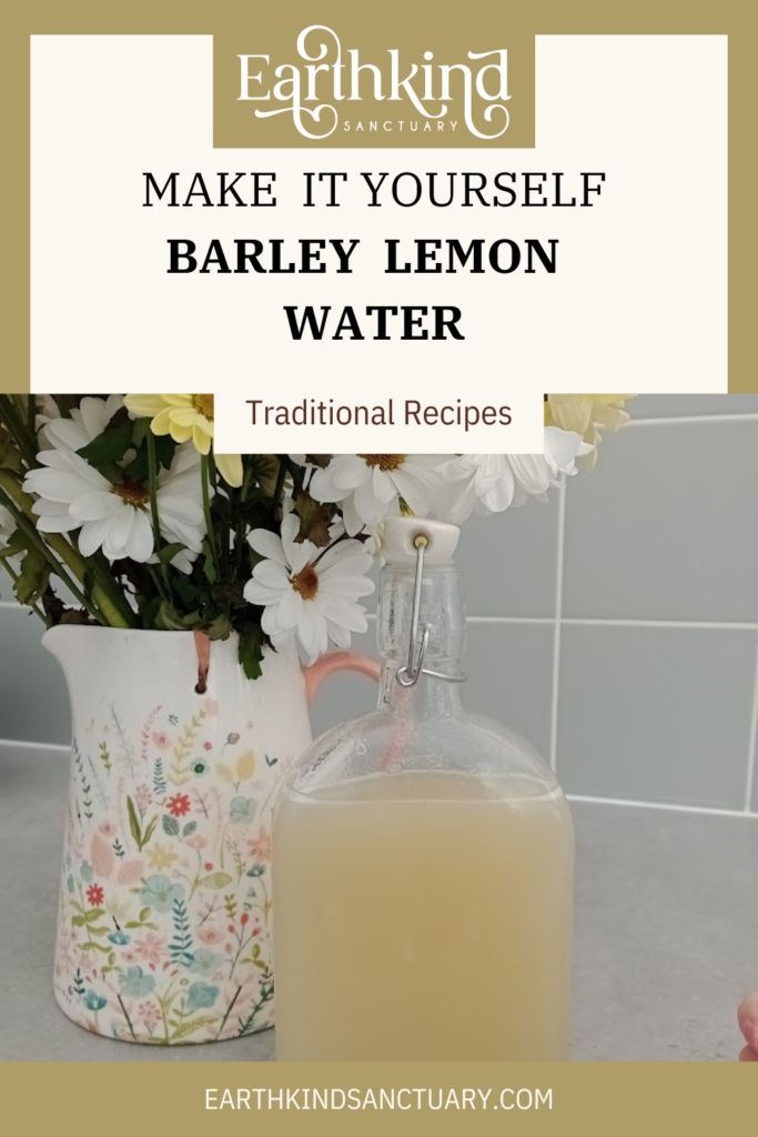 barley lemon water
