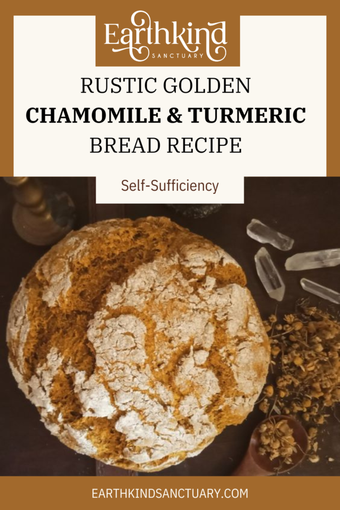 chamomile and turmeric bread