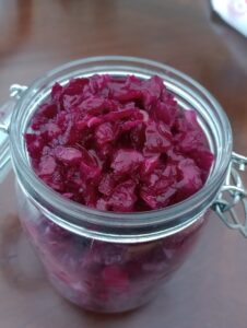 Easy Healthy Sweet Red Cabbage Ferment Recipe